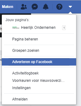Facebook adverteren